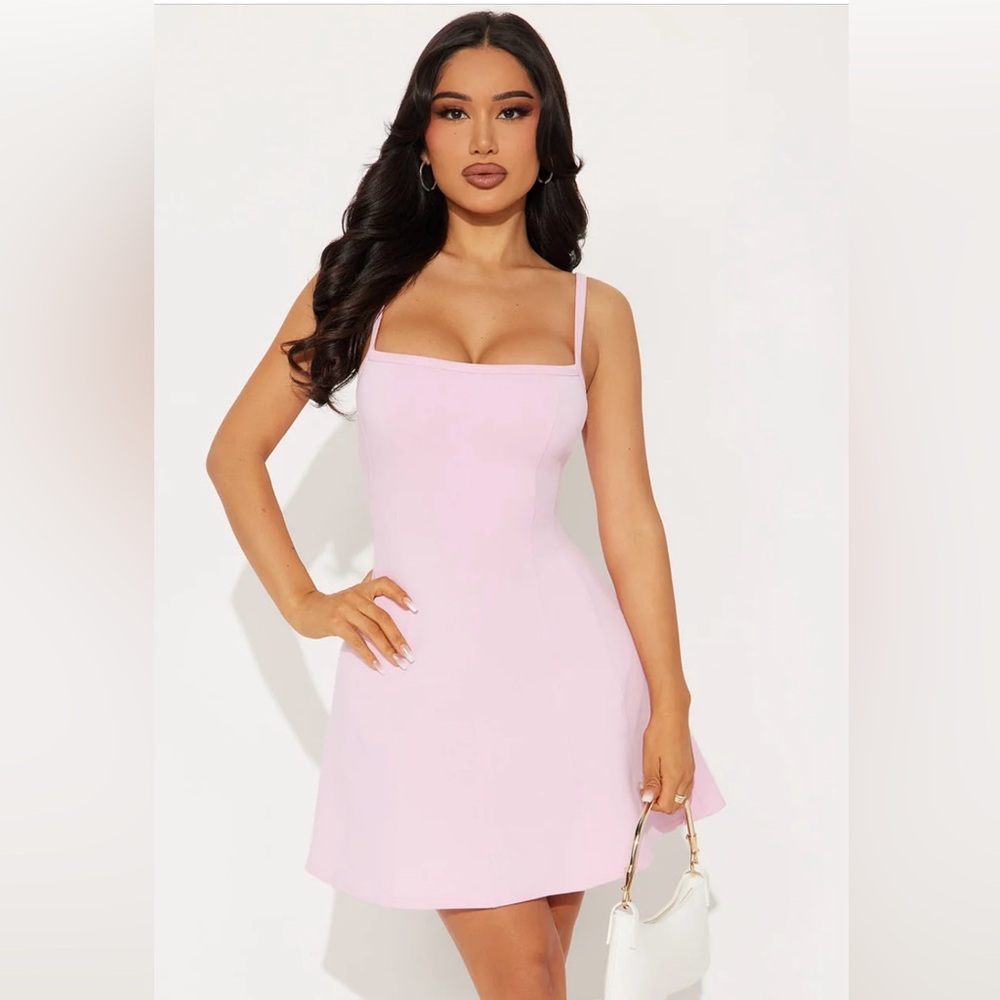 NWT pink mini dress